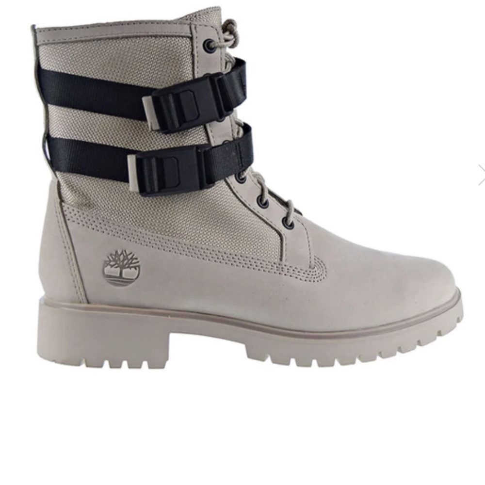 Timberland Jayne Wp Double Buckle Women's Boot Light Taupe Nubuck